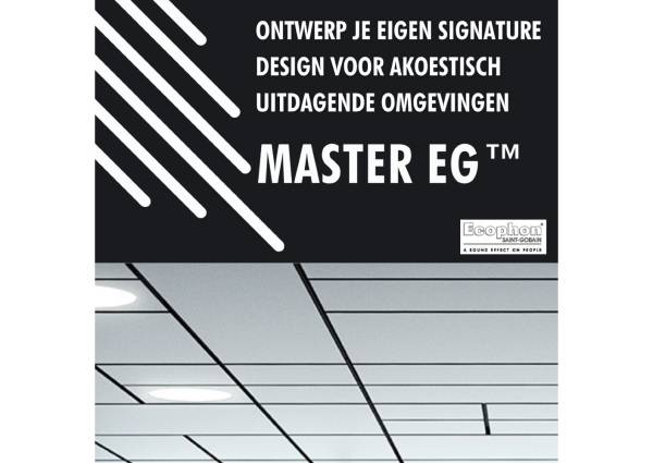 Ecophon Master™ Eg: maak uw eigen signature design voor akoestisch uitdagende omgevingen