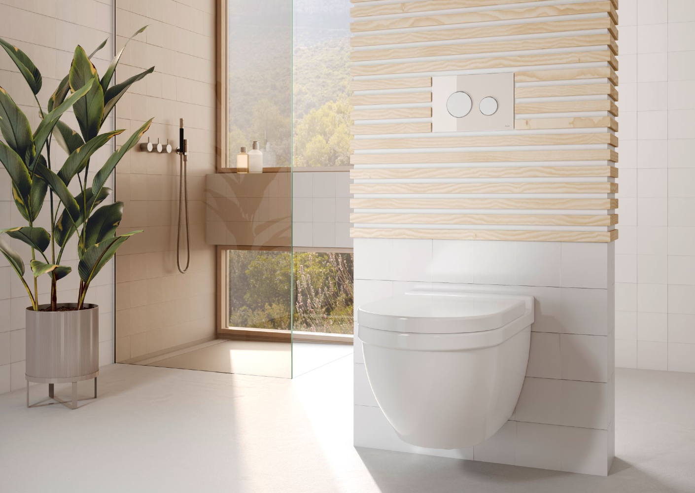 Ongekende keus bij modulaire wc-bedieningsplaat TECEloop Ongekende keus bij modulaire wc-bedieningsplaat TECEloop