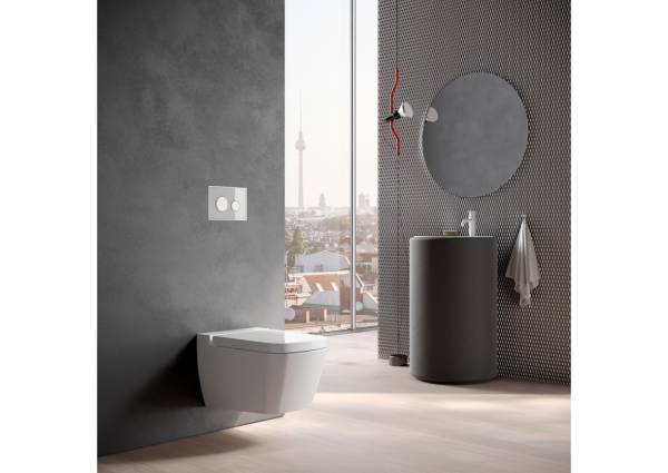 Ongekende keus bij modulaire wc-bedieningsplaat TECEloop