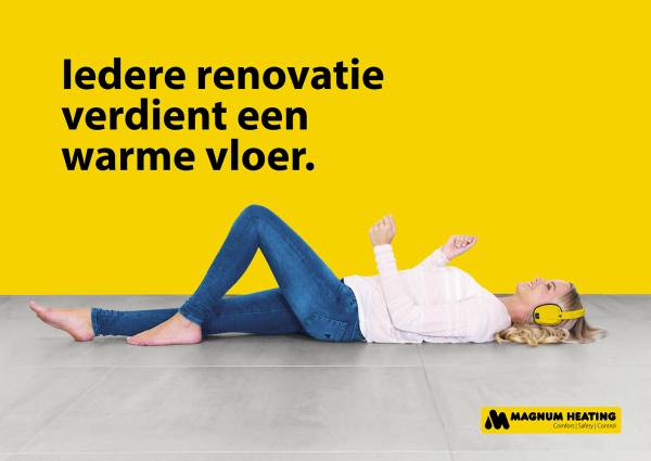 Vloerverwarming voor iedere renovatie - MAGNUM