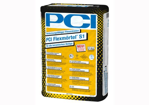 PCI Flexmörtel® S1 van de nieuwste generatie