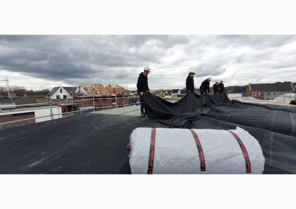 Duurzame en circulaire dakbedekking: HERTALAN® EPDM Inductiesysteem 