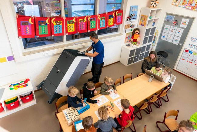 Corona-onderzoek TU Eindhoven naar luchtzuivering in scholen in Nederland van start