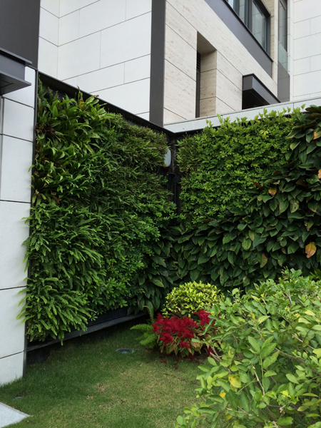 LivePanel zorgt voor groene gevels in Hongkong appartementen in Hongkong met LivePanel groene gevels