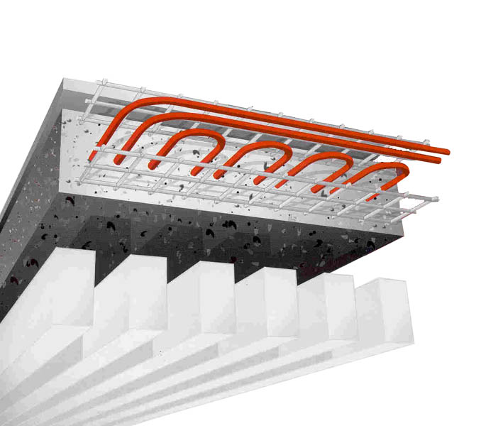 Geluidabsorptie bij betonkernactivering