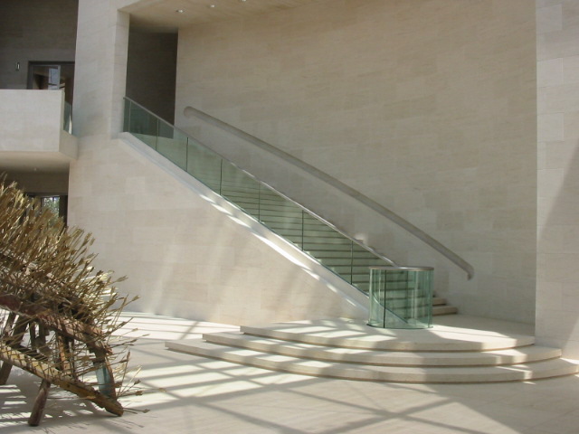 Safety Level glasbalustrades - TransLevelOne - Project Musee d'Art Luxembourg te Luxemburg