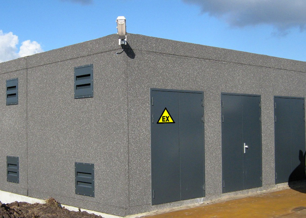 Merford | NBD Nederlandse Bouwdocumentatie Merford ATEX deur voor gasexplosie- en stofexplosie omgevingen - gasstation