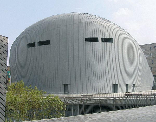 Popzaal, Almere (felsdakbedekking) Popzaal, Almere (felsdakbedekking)