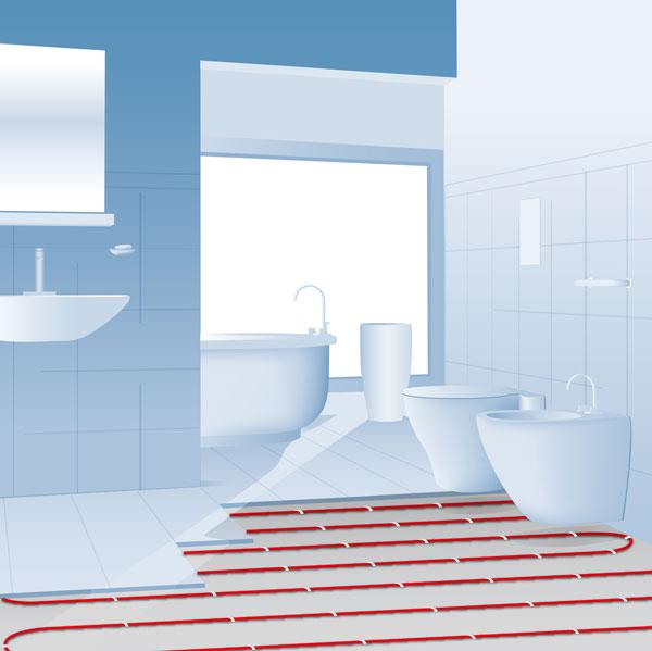 Raychem elektrische vloerverwarming