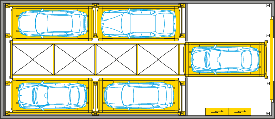 Car Parkers parkeerlift inrit