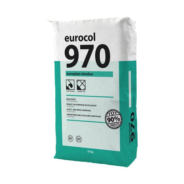 Eurocol 970 Europlan Nivolux 23kg zak