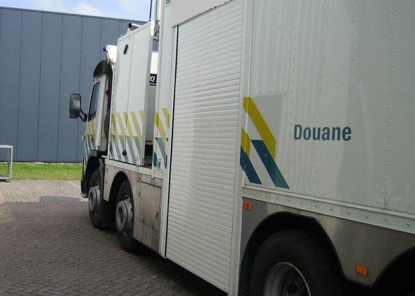 Adda carrosserierolluik Wagen met rolluik douane