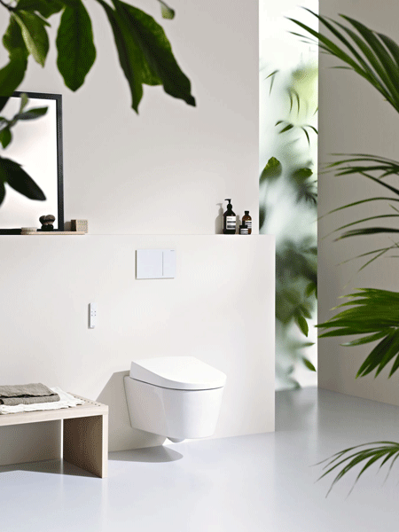 Geberit AquaClean Sela douchewc Geberit AquaClean Sela douchewc