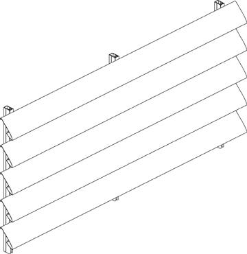 Architecturale Zonwering DucoSun 150 CF verticaal