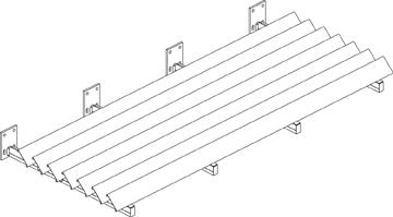 Architecturale zonwering duco sun 100 c bovenliggend