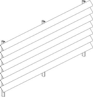 Architecturale zonwering duco sun 100 c verticaal Architecturale zonwering duco sun 100 c verticaal