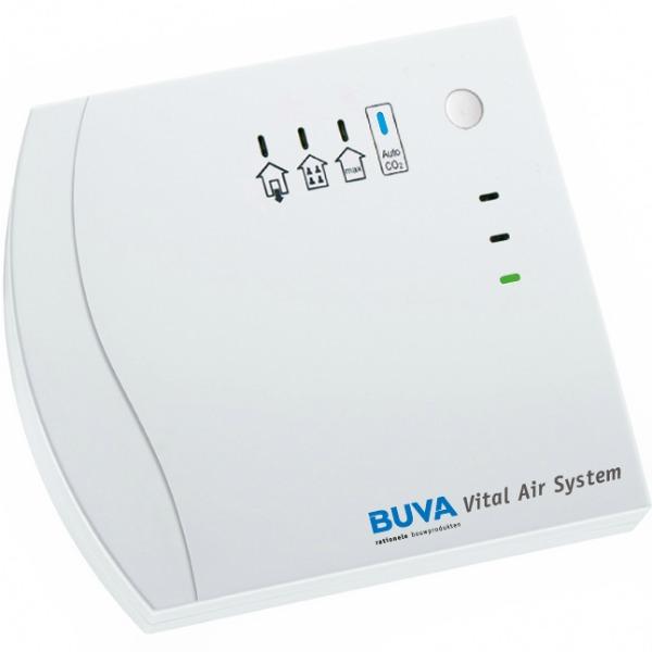 BUVA-VAS-CO2 woonhuisventilatiesysteem hoofdbediening