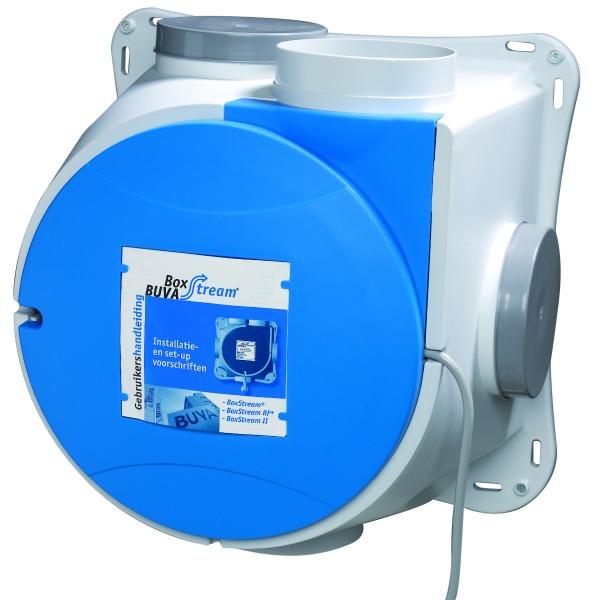 Buva box stream CO2 woonhuisventilator Buva box stream CO2 woonhuisventilator