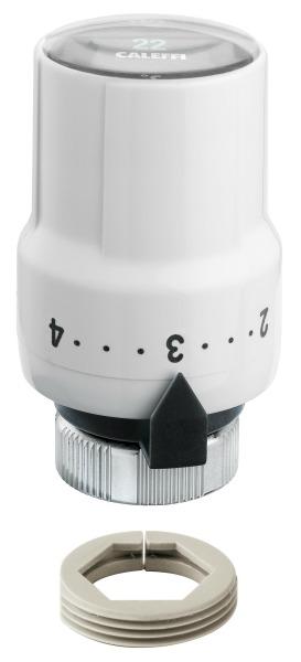 Caleffi thermostaatkop met lcd weergave temperatuur 202000 Caleffi thermostaatkop met lcd weergave temperatuur 202000