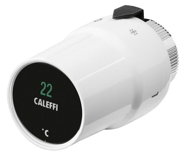 Caleffi thermostaatkop met lcd weergave temperatuur 202000 scatola Caleffi thermostaatkop met lcd weergave temperatuur 202000 scatola