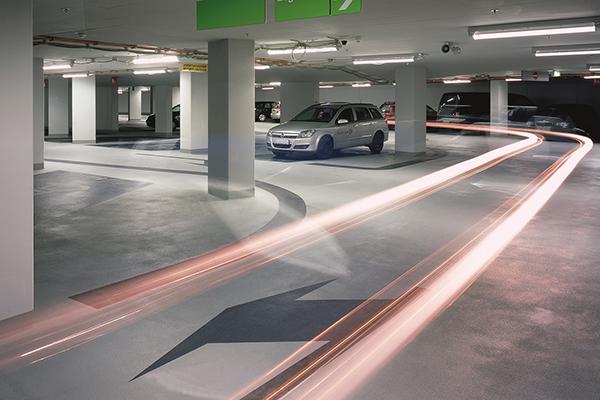 Caparol vloerbescherming parkeergarage