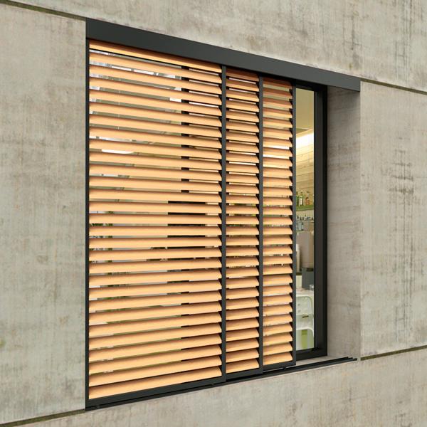 Optimale zonwering met houten in aluminium kader | Nieuws | Nederlandse BouwDucumentatie