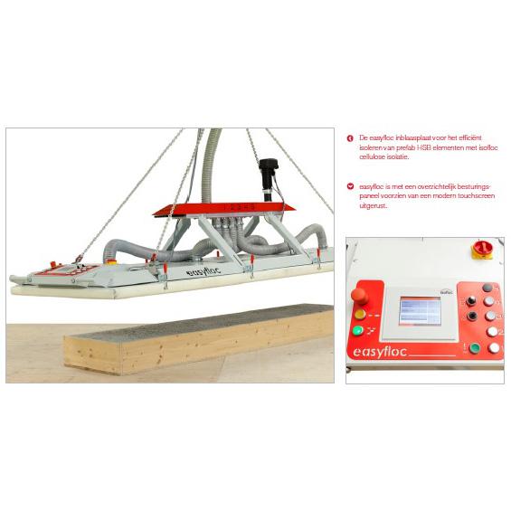 Warmteplan Easyfloc inblaasplaat Warmteplan Easyfloc inblaasplaat