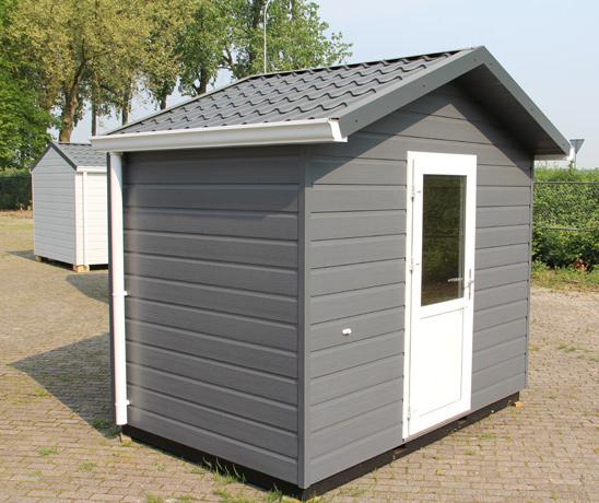 Eurotexx, kunststof gevelbekledingspanelen - dubbel rabatdeel, chalets tuinhuisjes