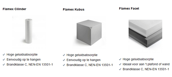 Merford Flamex-producten Merford Flamex-producten