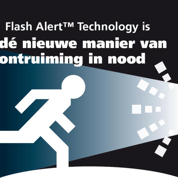 Flash Alert is dé nieuwe manier van ontruiming in nood Flash Alert is dé nieuwe manier van ontruiming in nood