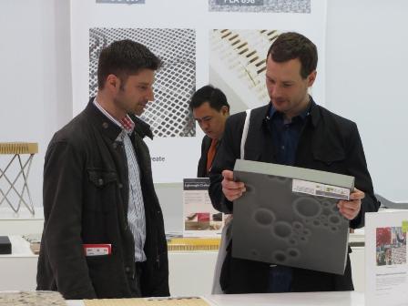 Future Skins expositie vakbeurs Surface 2014