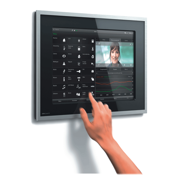 Gira Control 19 client touchpanel