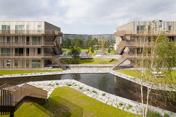 Een GROENDAK of DAKTUIN van Leven op Daken