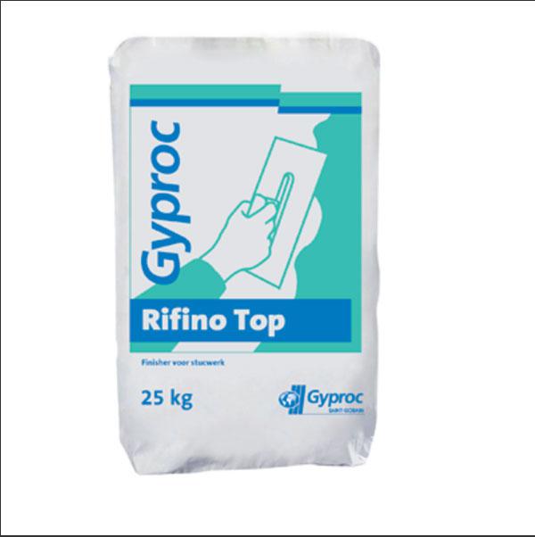 Gyproc Rifino Top, dunpleistergips, finisher voor stucwerk