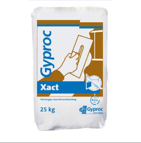 Gyproc Xact, handgips pleistergips