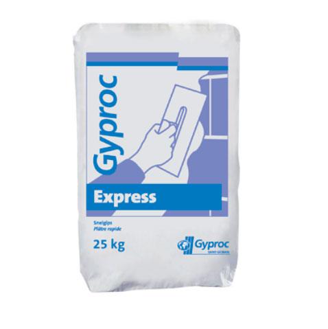Gyproc Express, handgips, snelgips