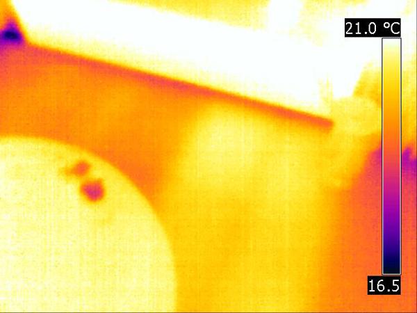 TONZON infrarood beeld na isolatie