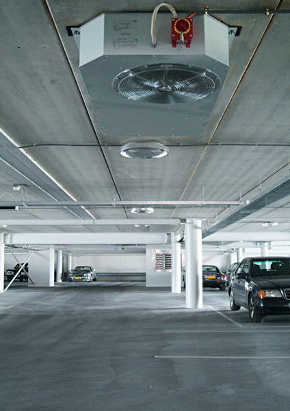 Colt ventilatie parkeergarage