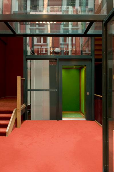 Tractie rugzaklift Hotel l'Europe Amsterdam