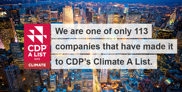 Kingspan Insulation in CDP's Climate A List