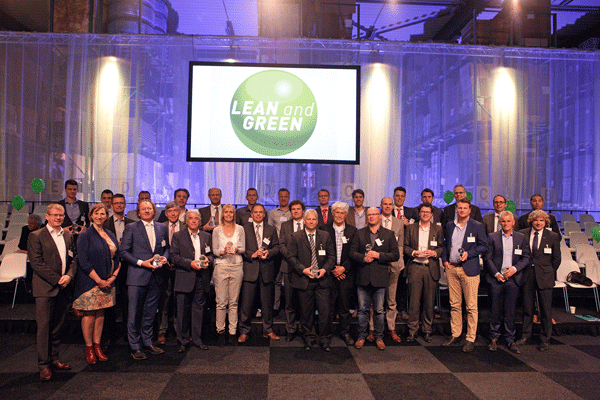 Uitreiking Lean and Green award Kingspan Insulation