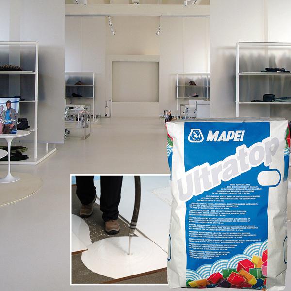 Mapei Ultratop vloerafwerking