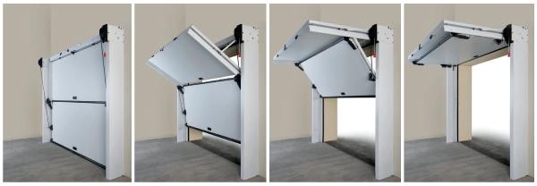 Werking CARROOM OVERLAP garagedeur Werking CARROOM OVERLAP garagedeur