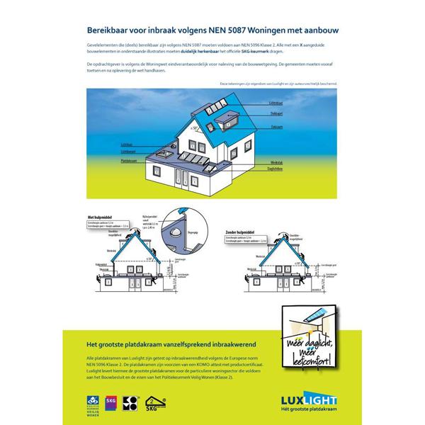 Luxlight NEN 5087 met aanbouw Luxlight NEN 5087 met aanbouw