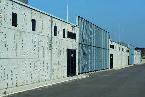 NOEplast bekistingsmaterialen, structuurmatten voor de vormgeving van betonoppervlakken