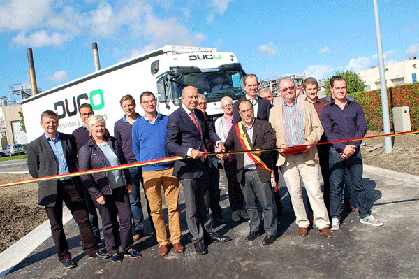 Opening nieuw tracé handelsstraat Duco