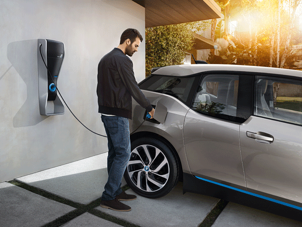 BMWi met laadstation BMWi met laadstation