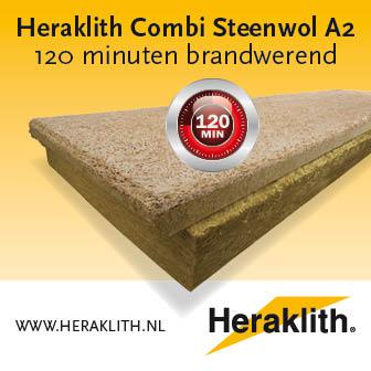Heraklith Combi Steenwol A2 houtwolplaat