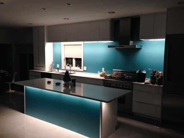 PyraSied Lustrolite® naadloze wandafwerking achterwand keuken blue atoll PyraSied Lustrolite® naadloze wandafwerking achterwand keuken blue atoll