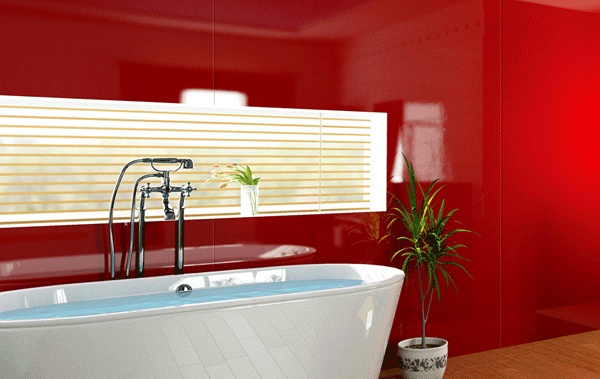 PyraSied Lustrolite® naadloze wandafwerking badkamerwand rouge PyraSied Lustrolite® naadloze wandafwerking badkamerwand rouge